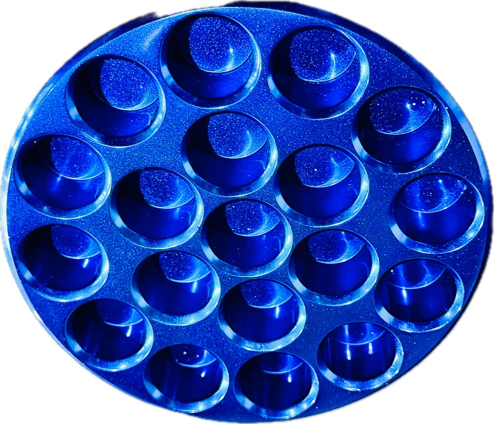 Resin Cosmetic Holder Deep Blue|3041
