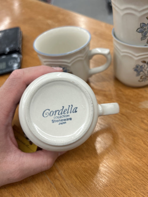 Cordella Japanese Stonewear Mug Set of 4|3828