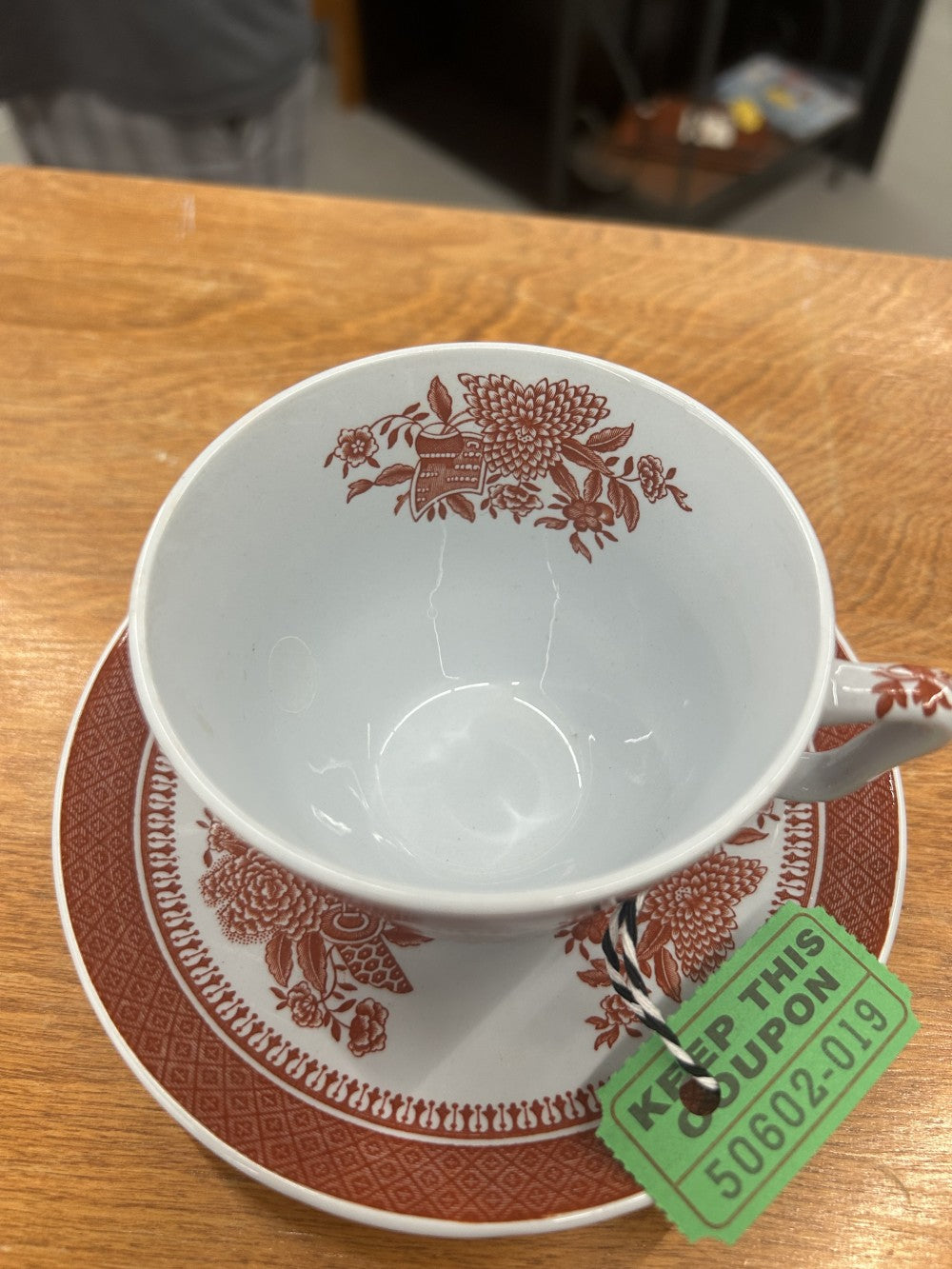 Spode Teacup w/ Saucer|3906