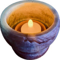 Resin Multi Color Bowl with Candle|3144