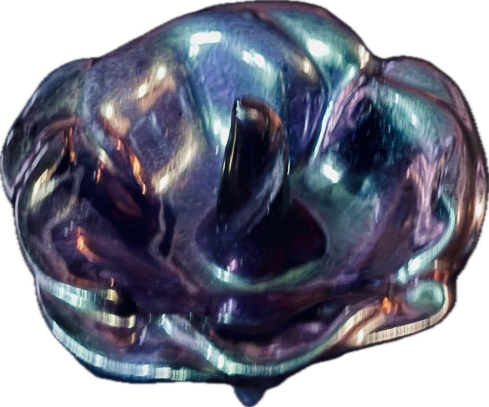 Resin Ring Holder, Purple and Green Chrome|3135
