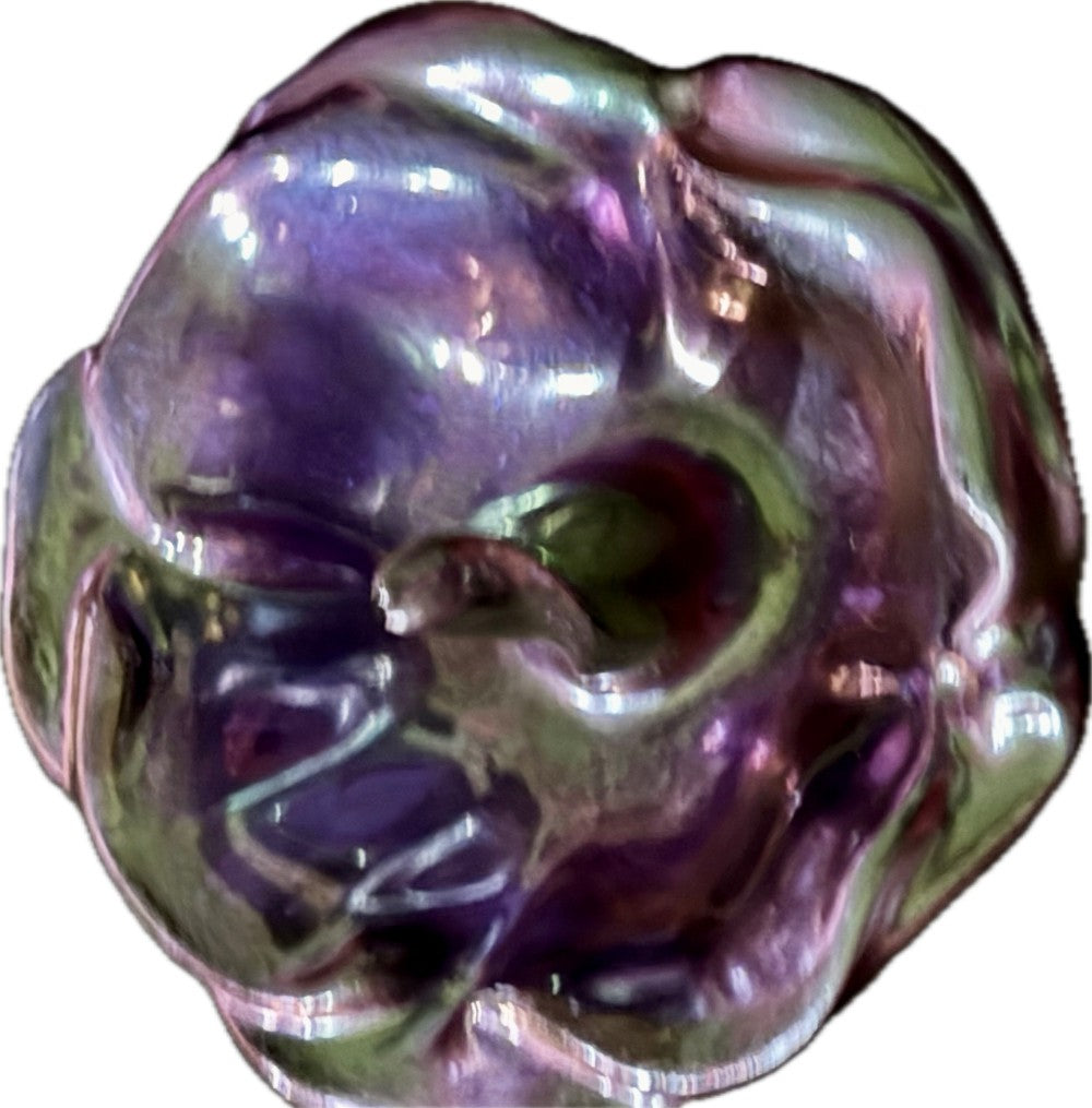 Resin Ring Holder, Purple and Green Chrome|3136