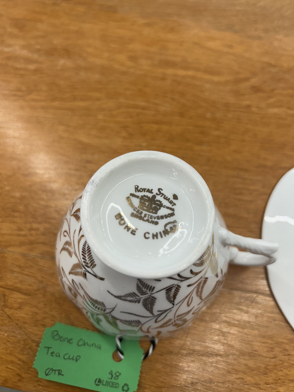 Royal Stuart Bone China Teacup w/ Saucer|3877