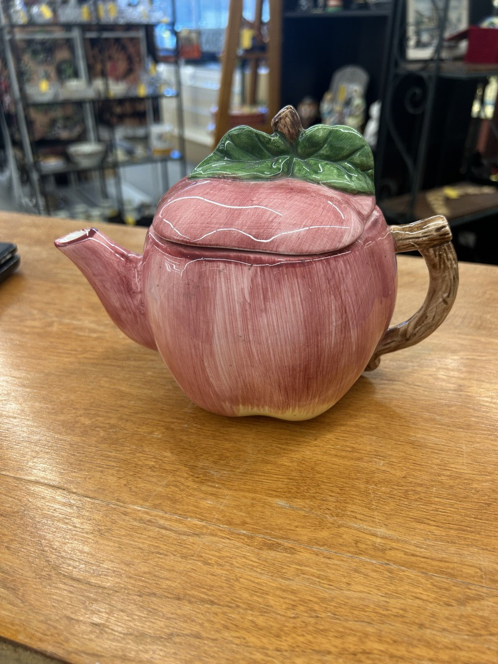 Red Apple Teapot|3852