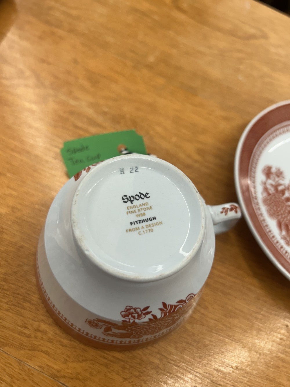 Spode Teacup w/ Saucer|3903