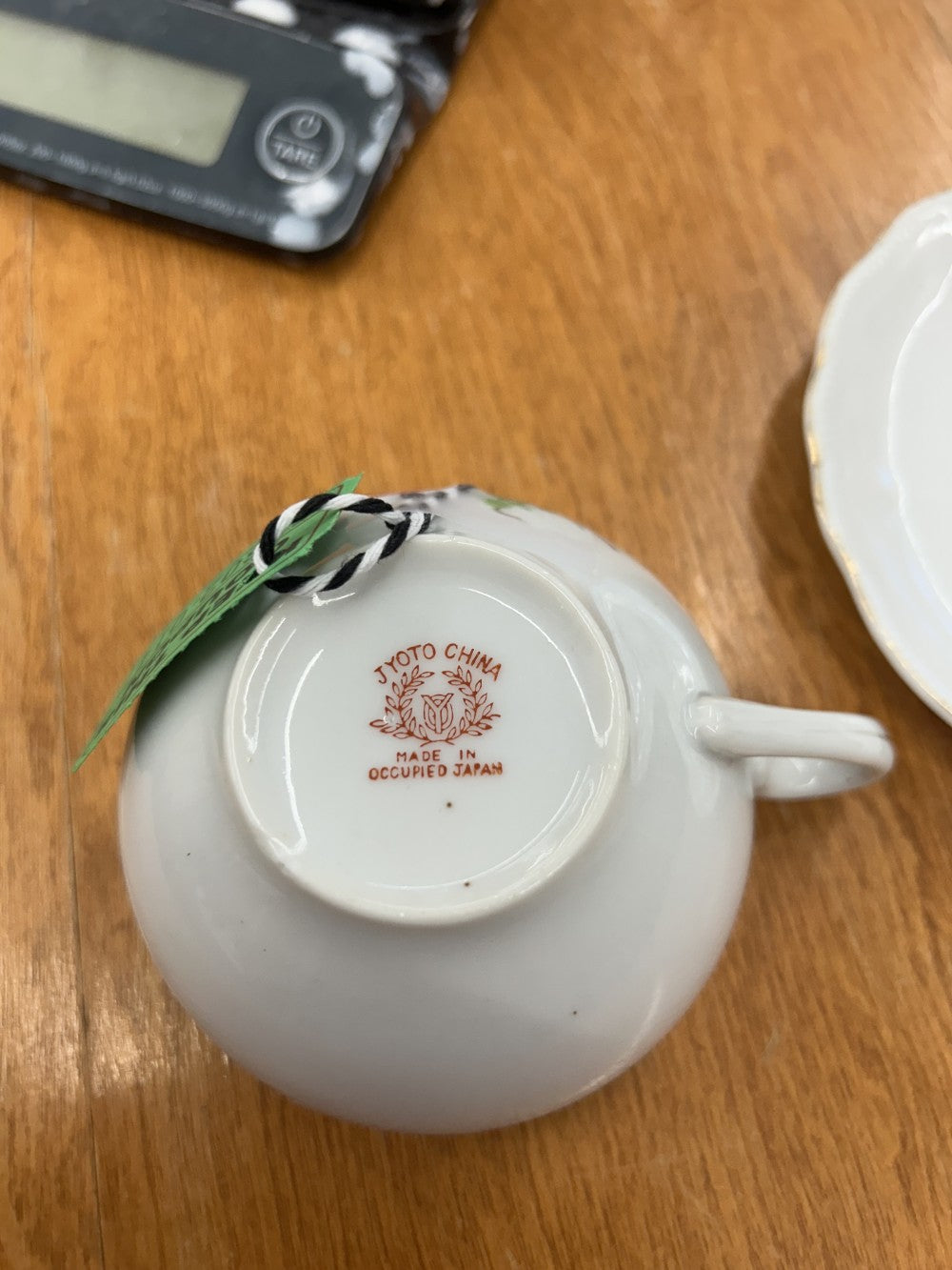 Jyoto China Teacup w/ Saucer Made in Occupied Japan|3825