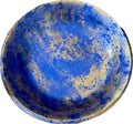 Resin Custom Large Bowl, Blue and Bronze|3133