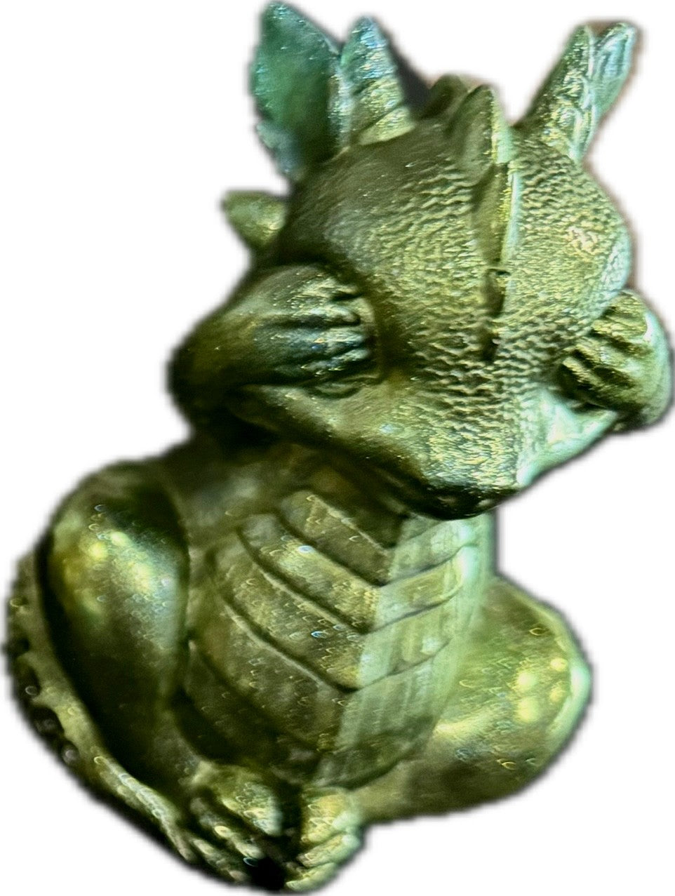 Resin See No Evil, Hear No Evil, Speak No Evil Dragon Set of 3|3128