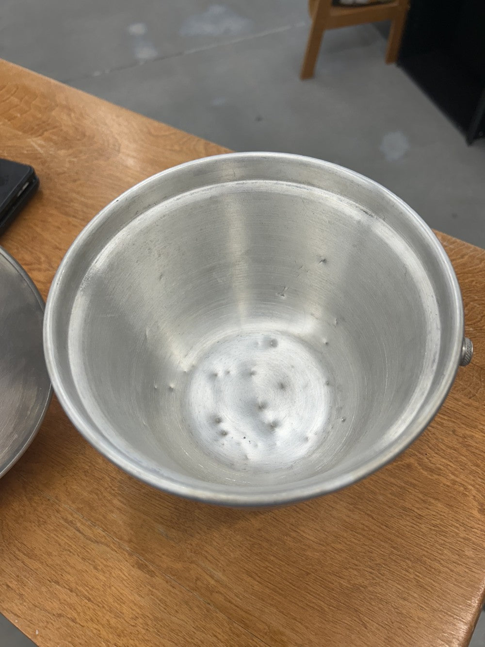 Italian Hammered Aluminium Ice Bucket|3910