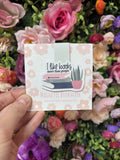 I Like Books More Than People Green Bookmark|2585