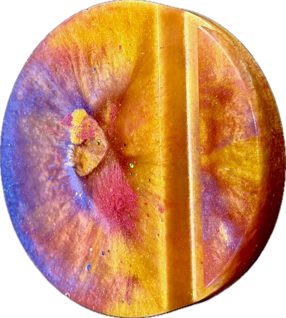 Resin Round Cell Phone Holder, Multi Color|3131