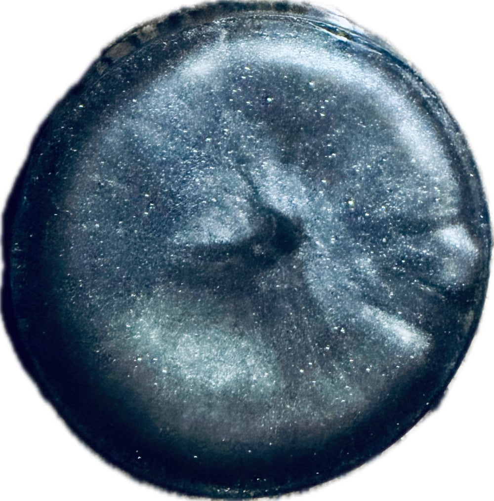 Resin Coaster, Chameleon Black set of 2 with Holder|3073
