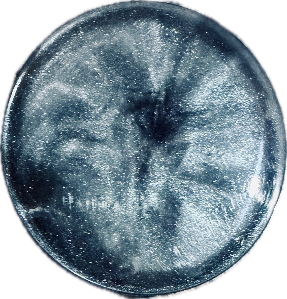Resin Coaster, Chameleon Black set of 2 with Holder|3072