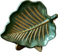 Resin Palm Leaf Tray Green|3113
