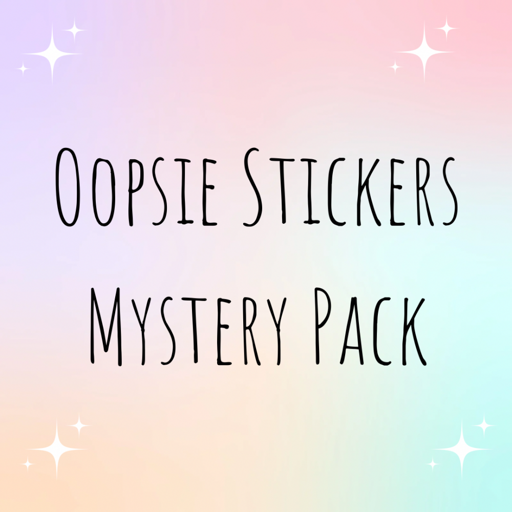 Oopsie Stickers Mystery 5 Pack|2595