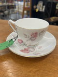 Crown Staffordshire Bone China Teacup w/ Saucer|3882