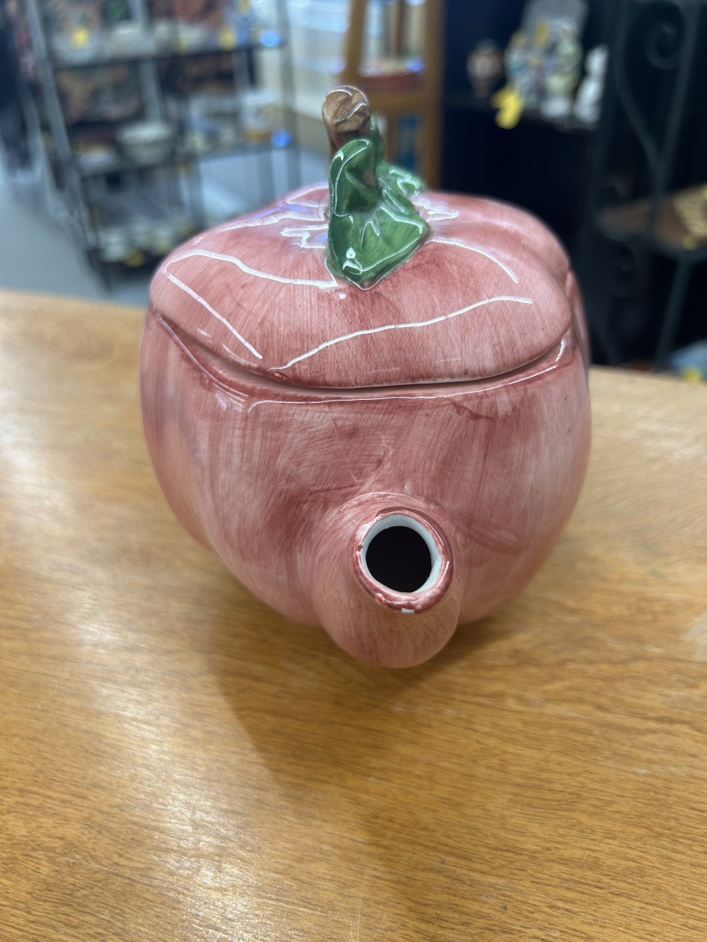 Red Apple Teapot|3855